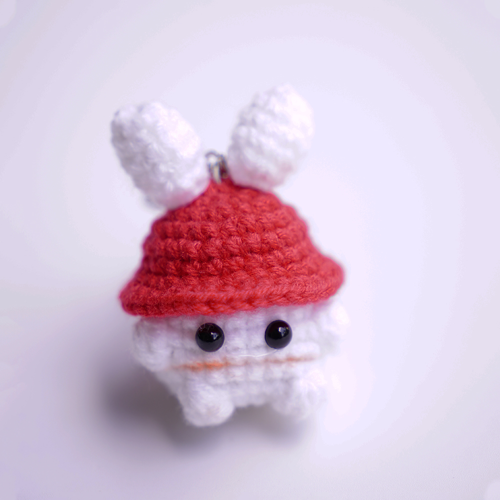 Móc khóa bé nấm handmade