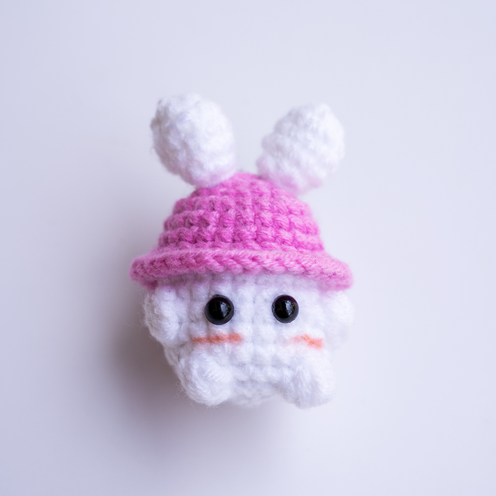 Móc khóa bé nấm handmade