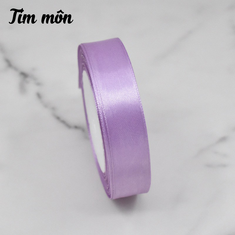 Cuộn ruy băng lụa trơn (bản 2cm)