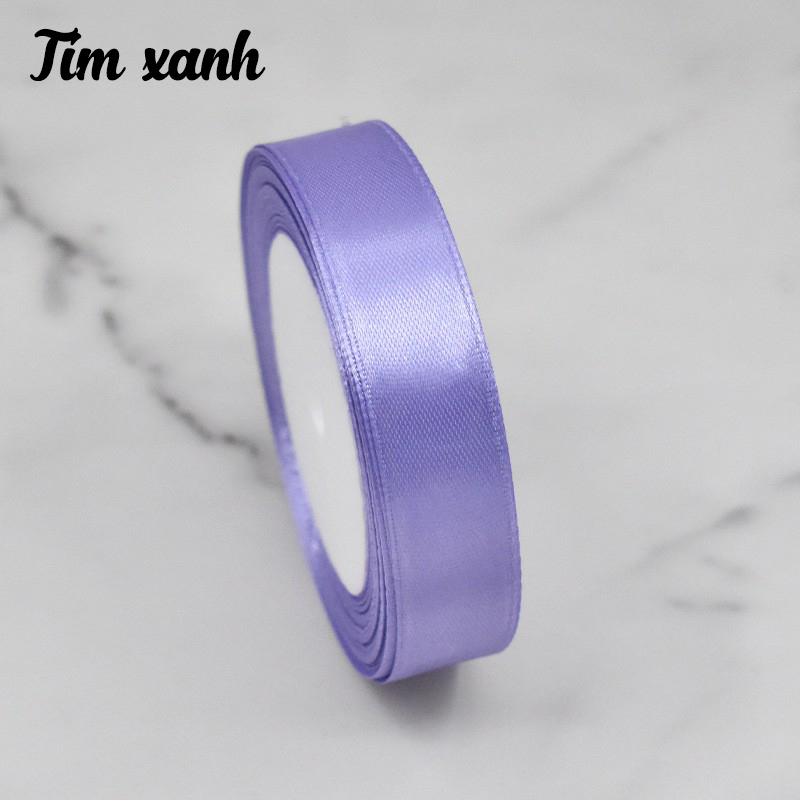 Cuộn ruy băng lụa trơn (bản 2cm)