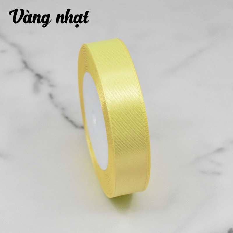 Cuộn ruy băng lụa trơn (bản 2cm)