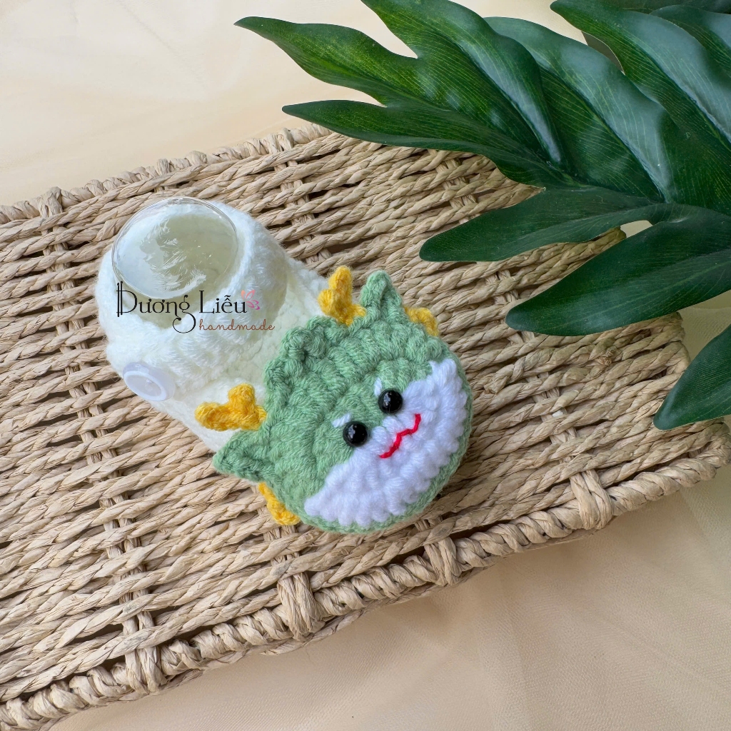 Giày len mẫu con rồng cho bé yêu | Tada Craft