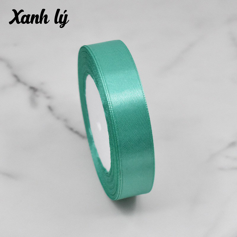 Cuộn ruy băng lụa trơn (bản 2cm)