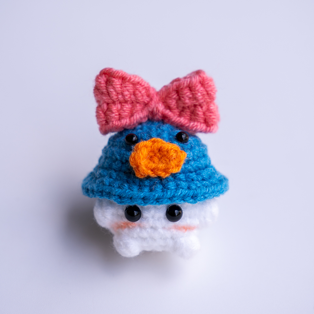Móc khóa bé nấm handmade