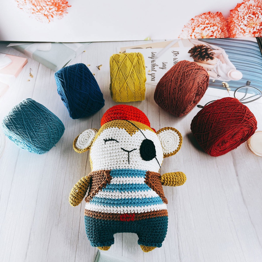 Sợi CTVN trơn 1mm Craft Yarn | Tada Craft