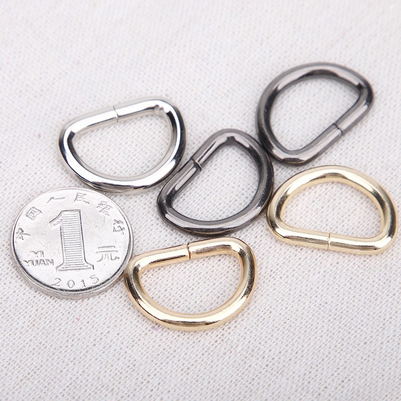 Cặp khoen Chữ D lọt lòng 1.5cm  - Phụ kiện túi ví