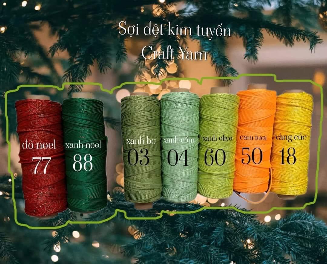 Sợi dệt kim tuyến 125g