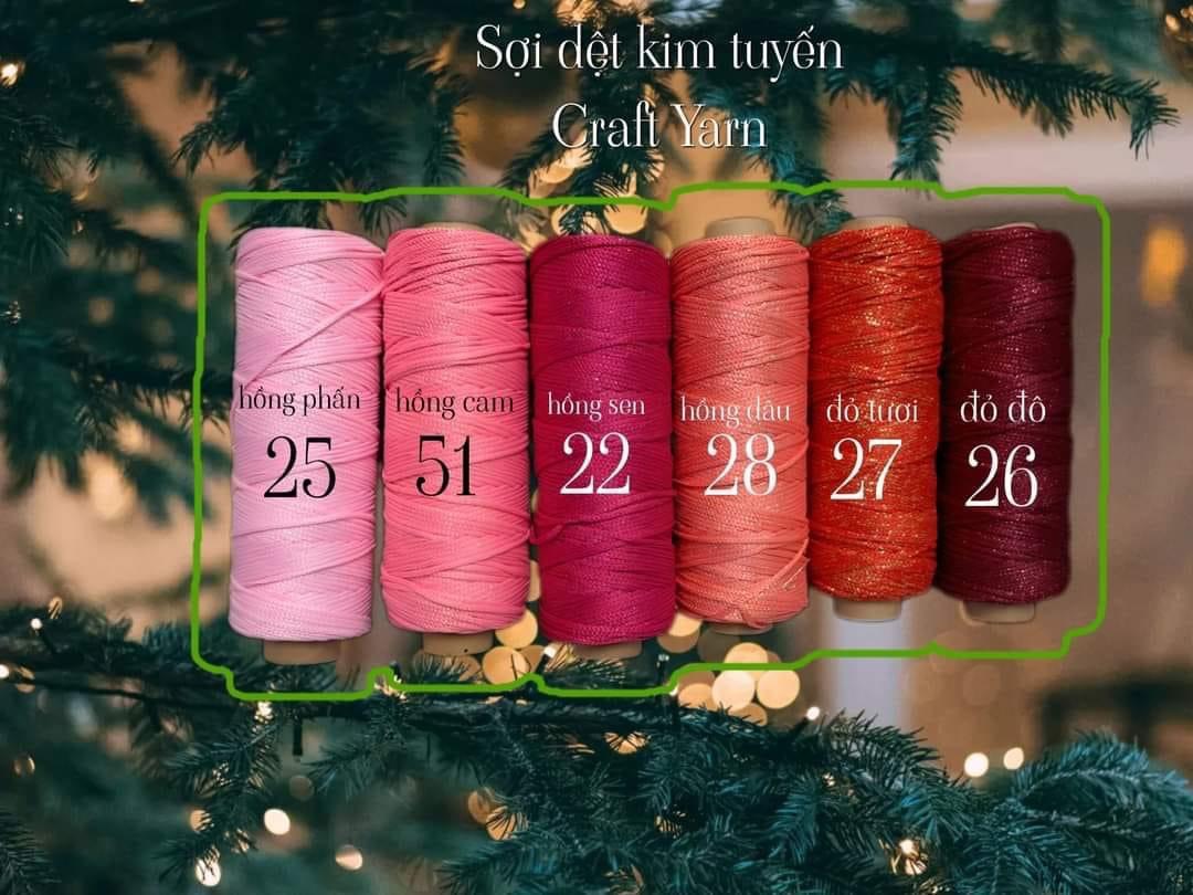 Sợi dệt kim tuyến 125g
