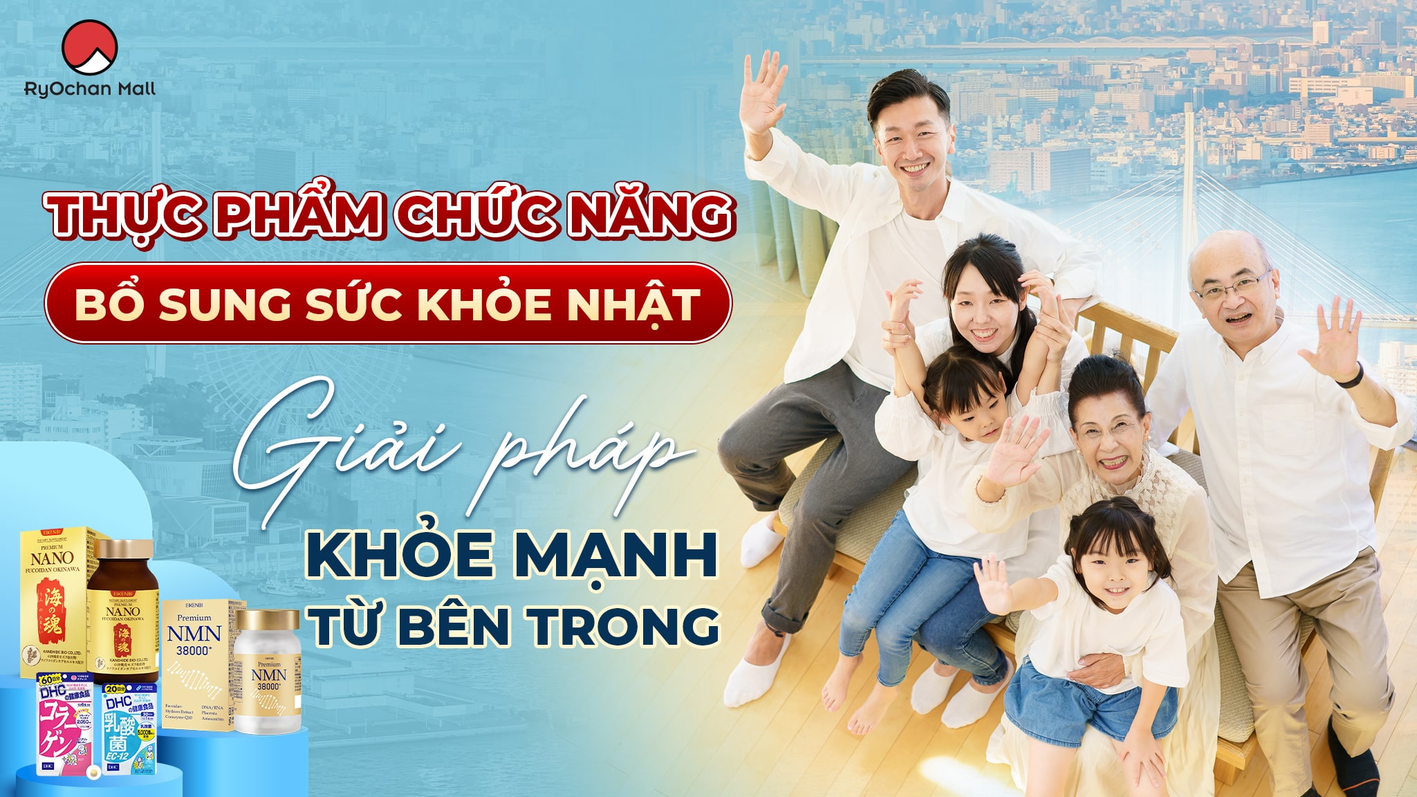 Thực Phẩm Chức Năng Bổ Sung Sức Khỏe Nhật: Giải Pháp Khỏe Mạnh Từ Bên Trong