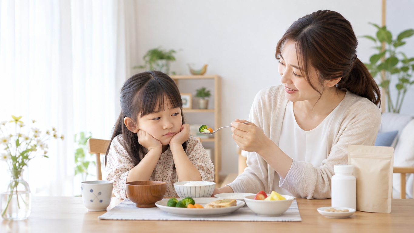 Cách sử dụng thực phẩm chức năng Nhật cho trẻ biếng ăn
