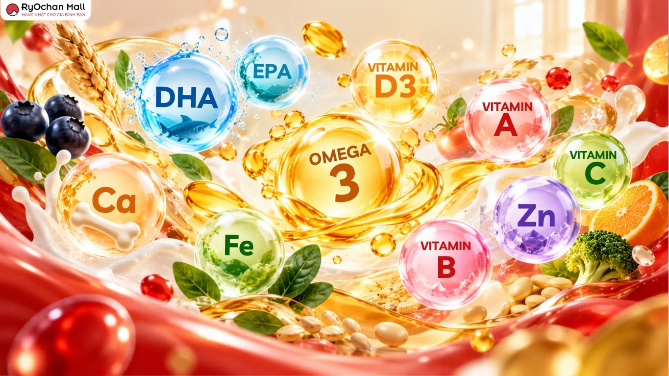  Chọn nhóm dưỡng chất phù hợp nhu cầu