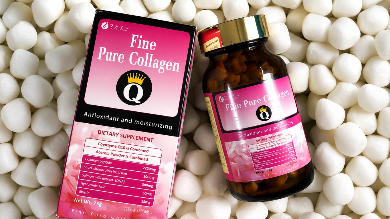 Collagen Nhật Bản dạng viên Fine Pure Collagen Q 