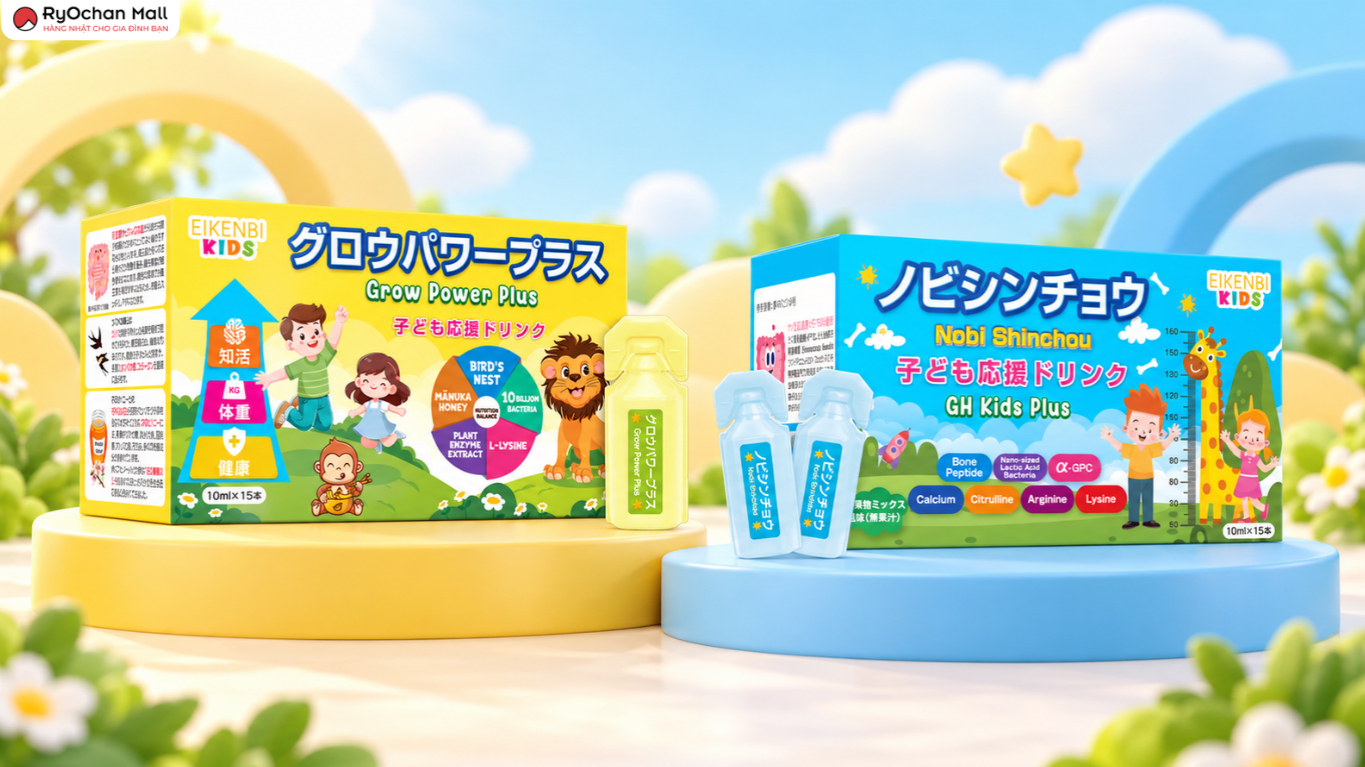 Gợi ý sản phẩm bổ sung Canxi và Vitamin D cho trẻ