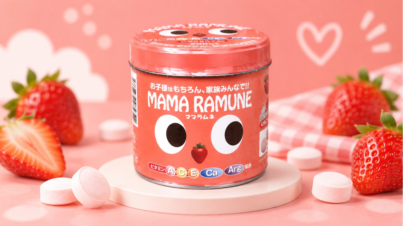  Kẹo dẻo kích thích ăn ngon Mama Ramune