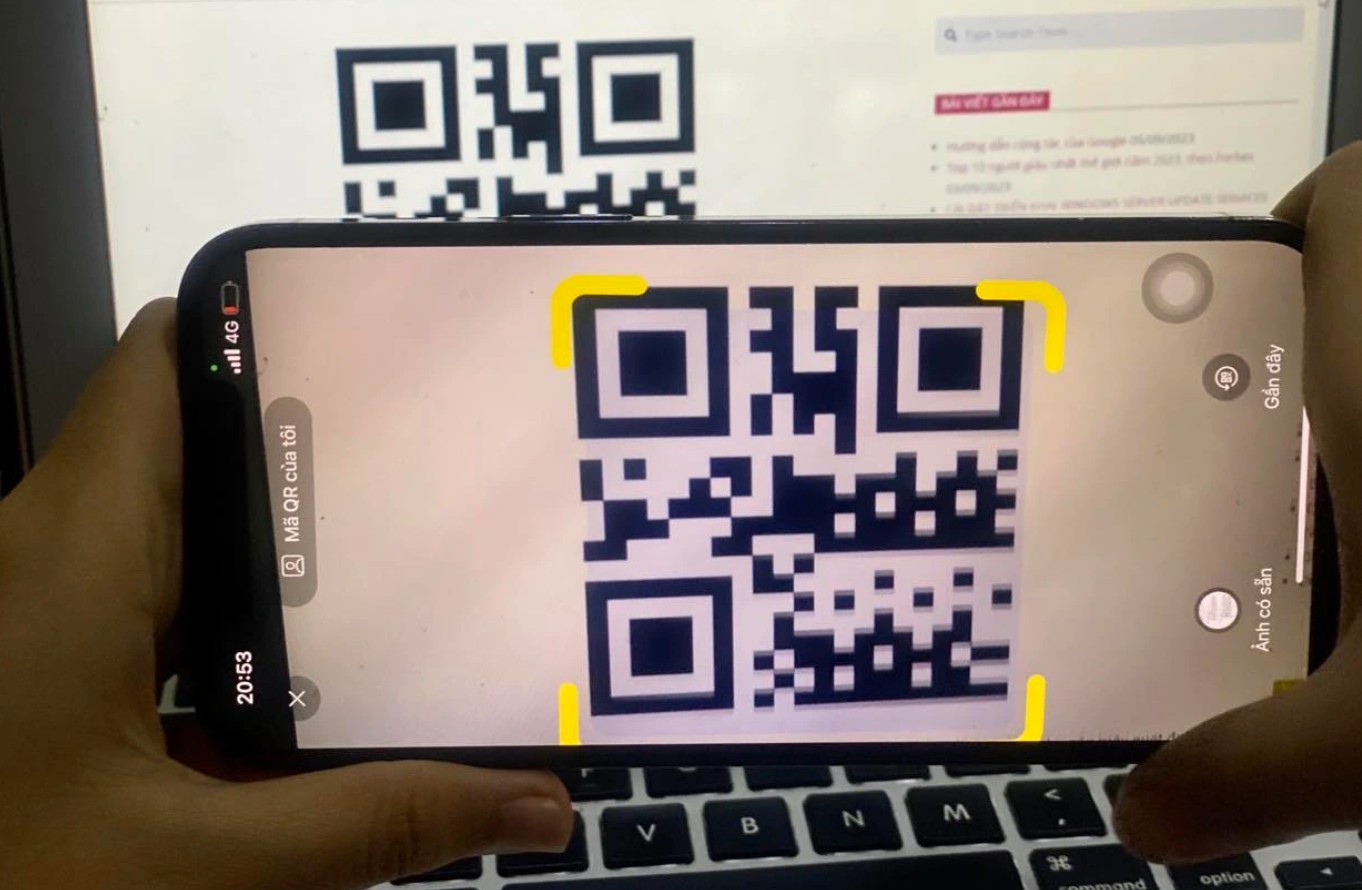 Kiểm tra bằng mã QR code của chính hãng