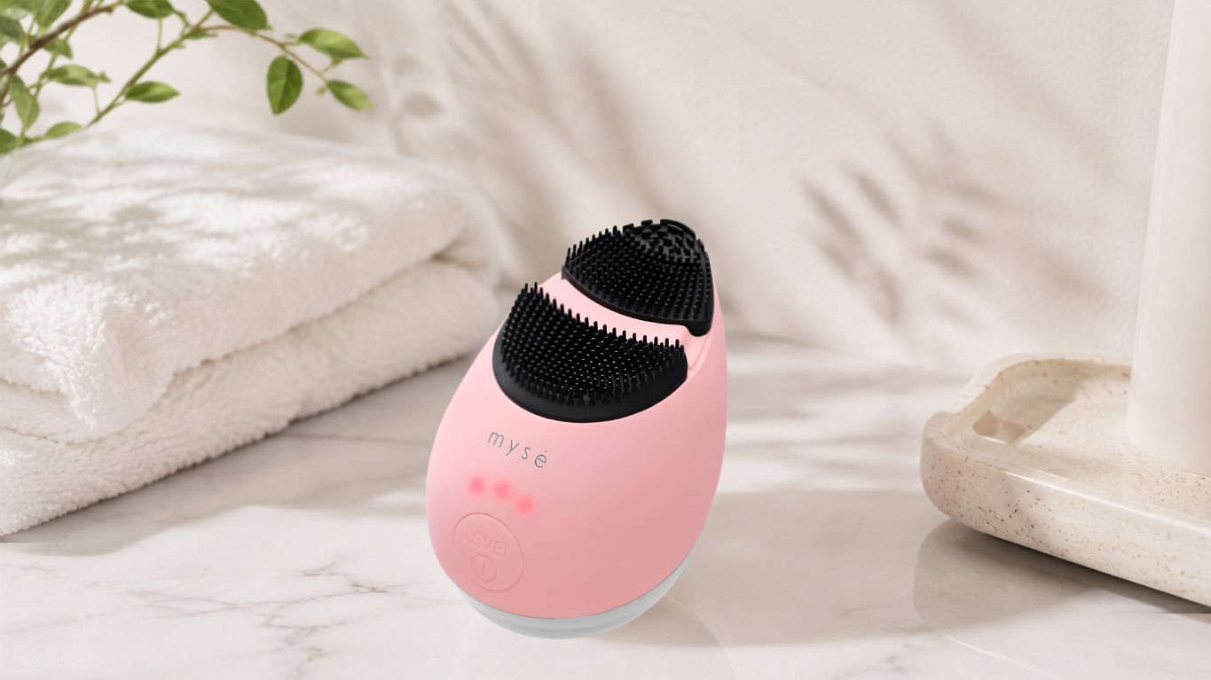 Máy rửa mặt nâng cơ công nghệ Ion và EMS Mysé Cleanse Lift