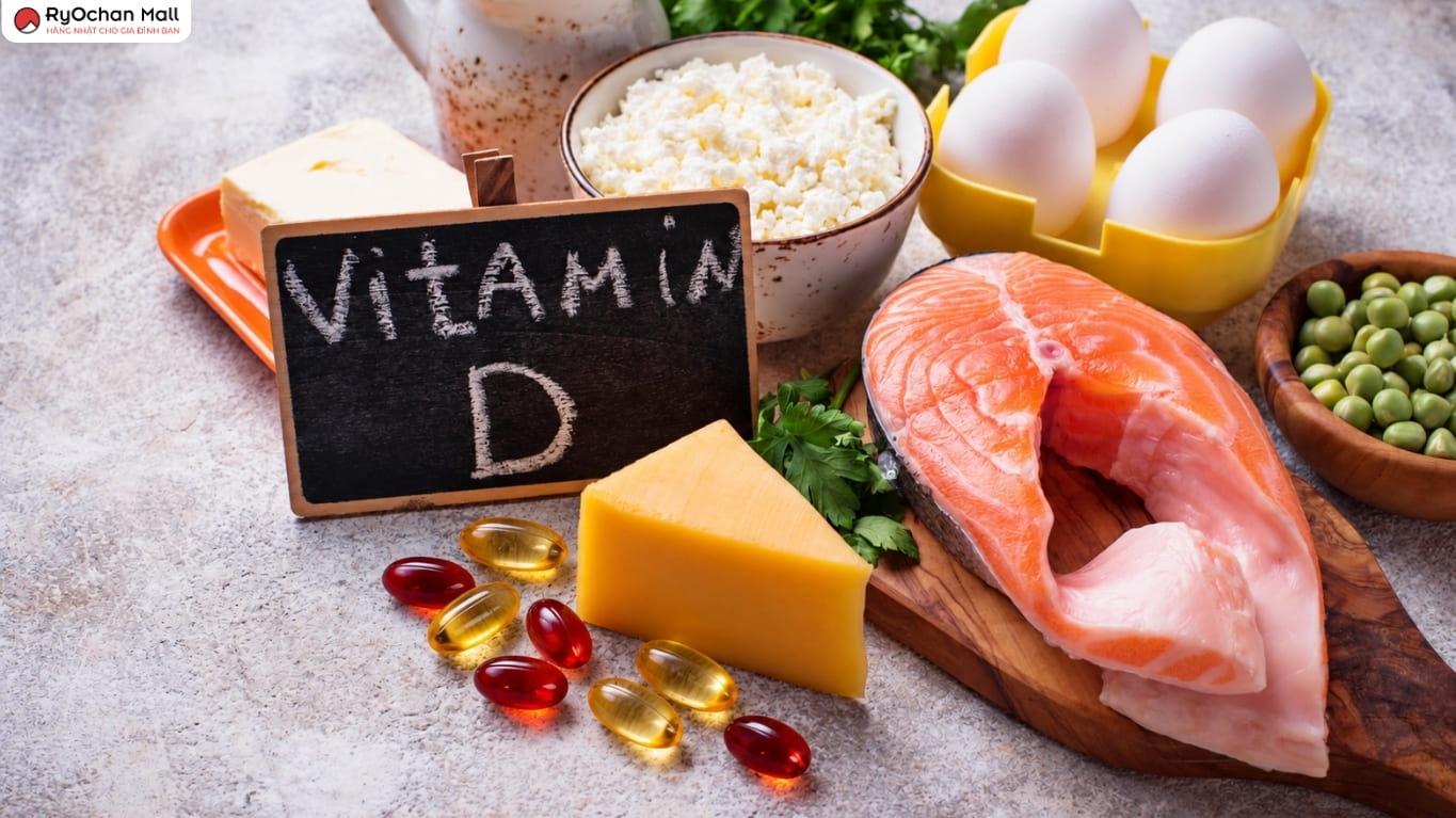 Bổ sung Canxi và Vitamin D cho trẻ