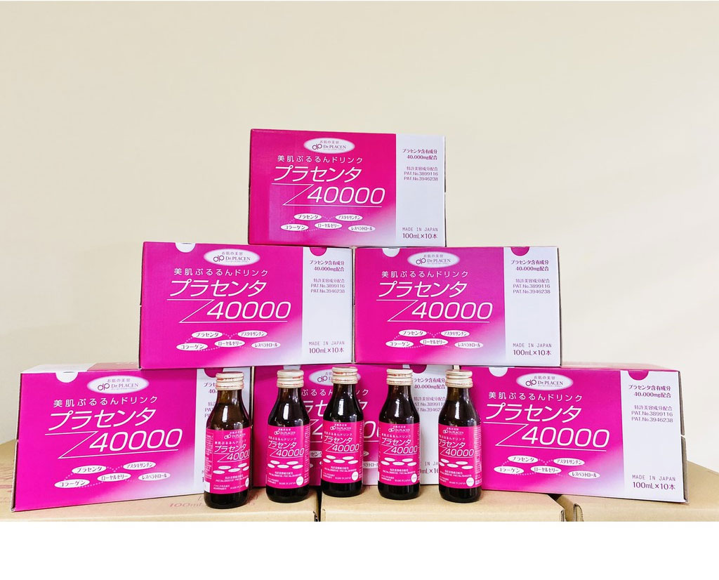 Nước uống Collagen nhau thai ngựa Dr.Placen 40000