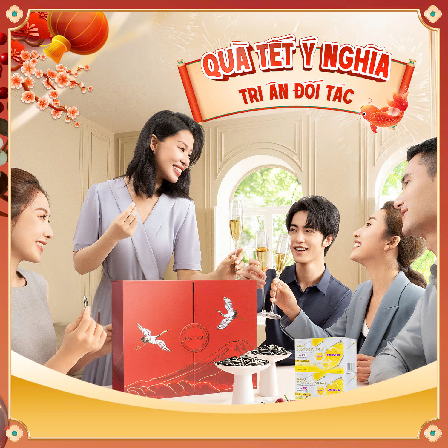 Set Quà Tết 2026 Tinh Tế Eikenbi – Thay Lời Tri Ân Mừng Xuân Bính Ngọ