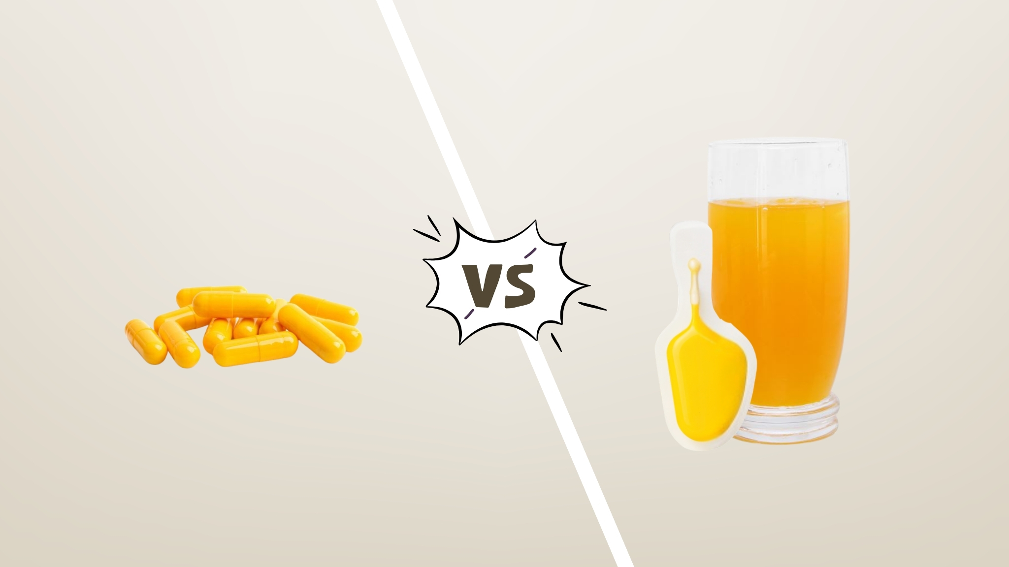 So sánh sự khác nhau giữa Nano Curcumin dạng nước và dạng viên
