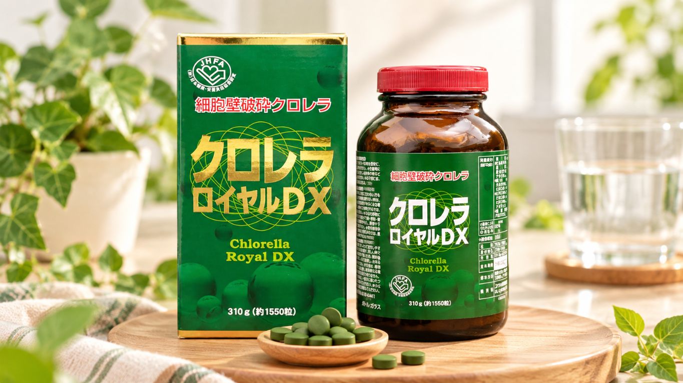 Tảo lục hoàng gia Chlorella Royal DX Nhật Bản