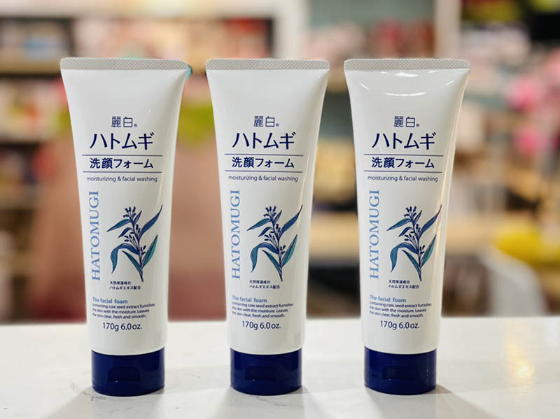 Thành phần sữa rửa mặt ý dĩ Hatomugi Cleansing & Facial Washing