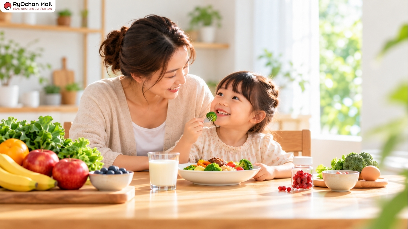 Trẻ em có cần thực phẩm chức năng