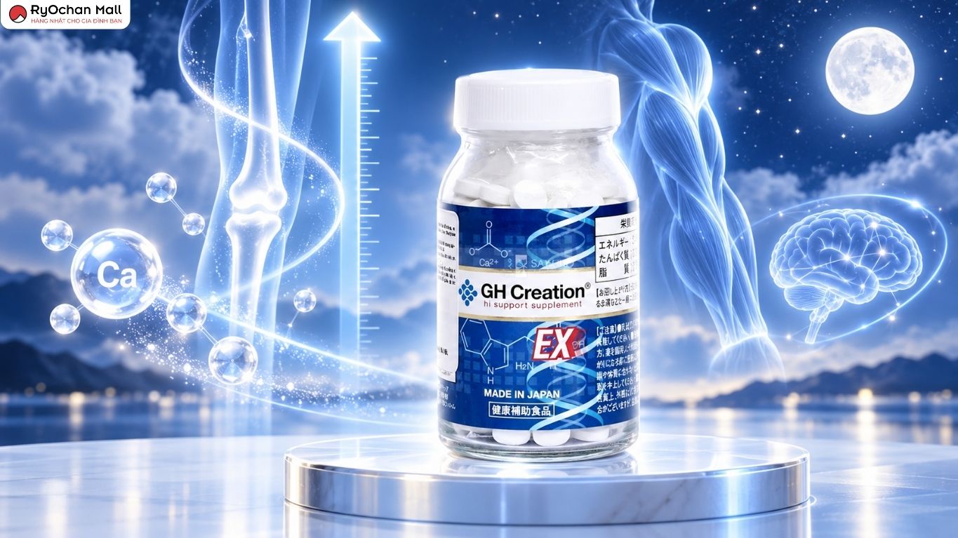 Viên uống hỗ trợ tăng trưởng chiều cao GH Creation EX+