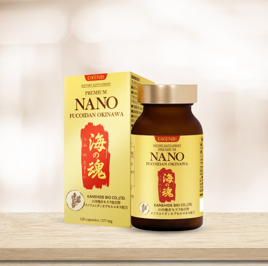 Viên uống Nano Fucoidan Okinawa Kanehide Bio x Eikenbi