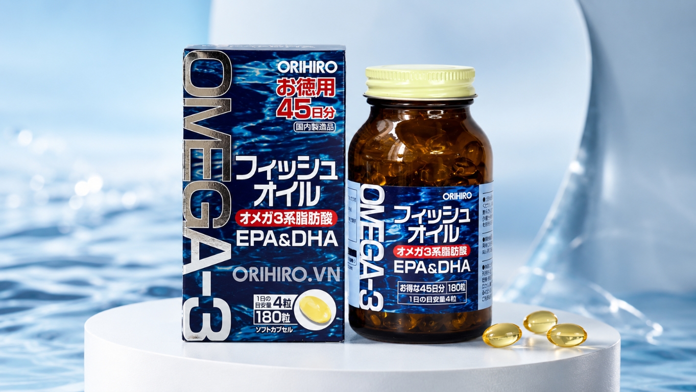 Viên uống Omega-3 Orihiro