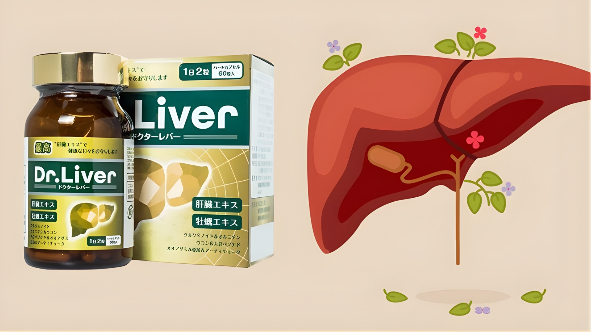 Viên uống tăng cường giải độc gan Dr. Liver Japanwell