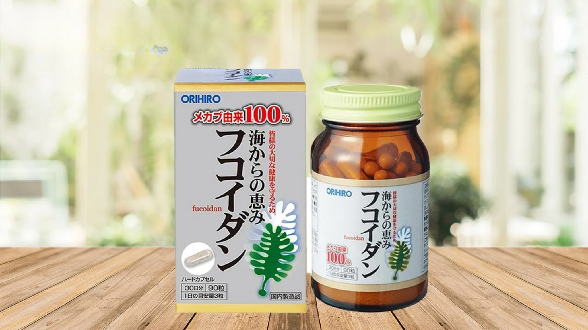 Viên uống Tảo Fucoidan Orihiro