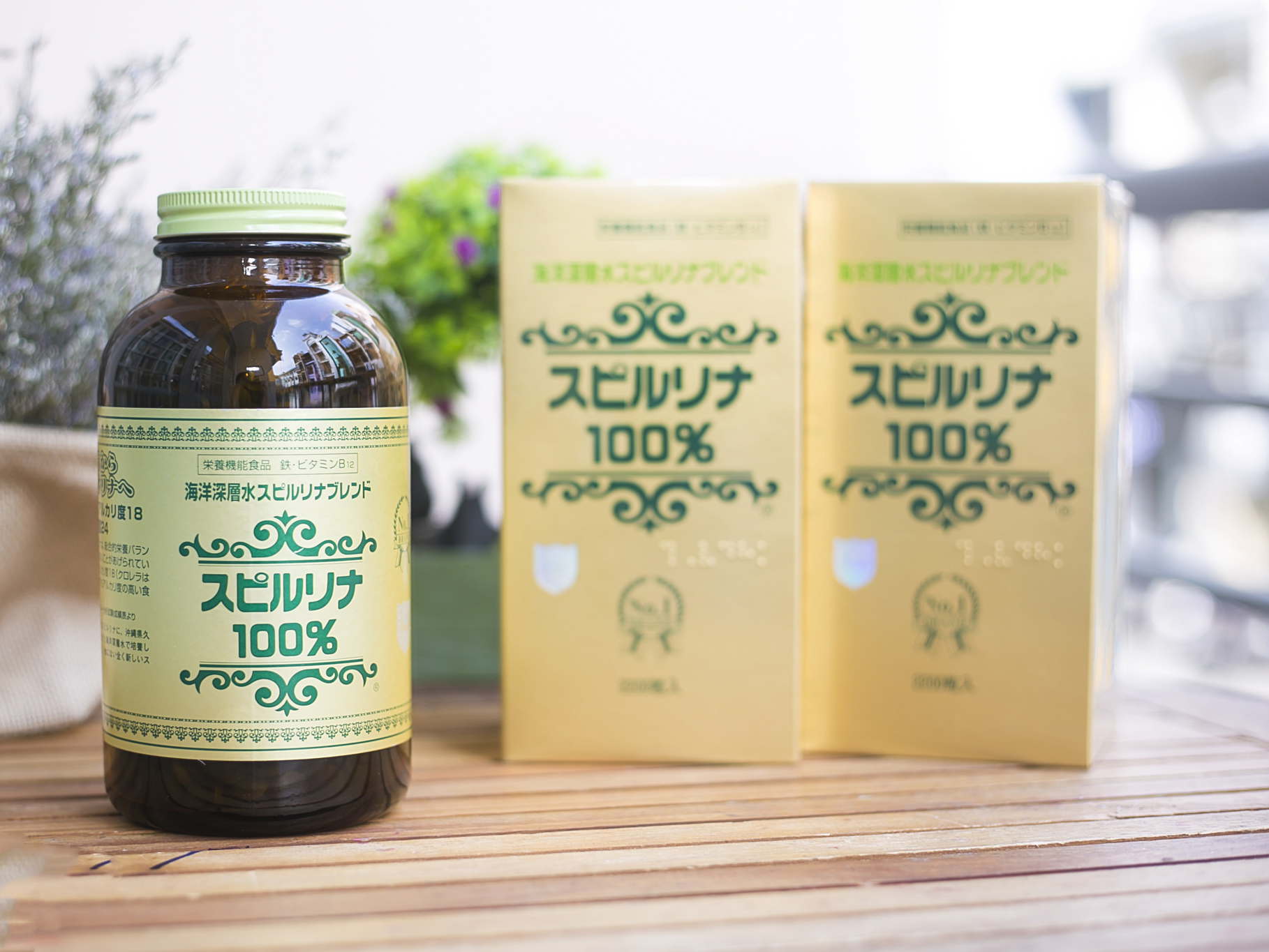 Viên uống Tảo xoắn Spirulina Nhật Bản