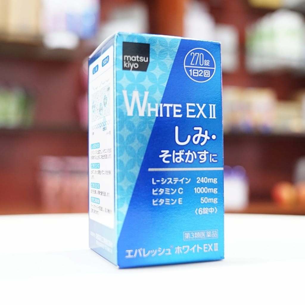 Viên uống trắng da Nhật Bản White Ex II 