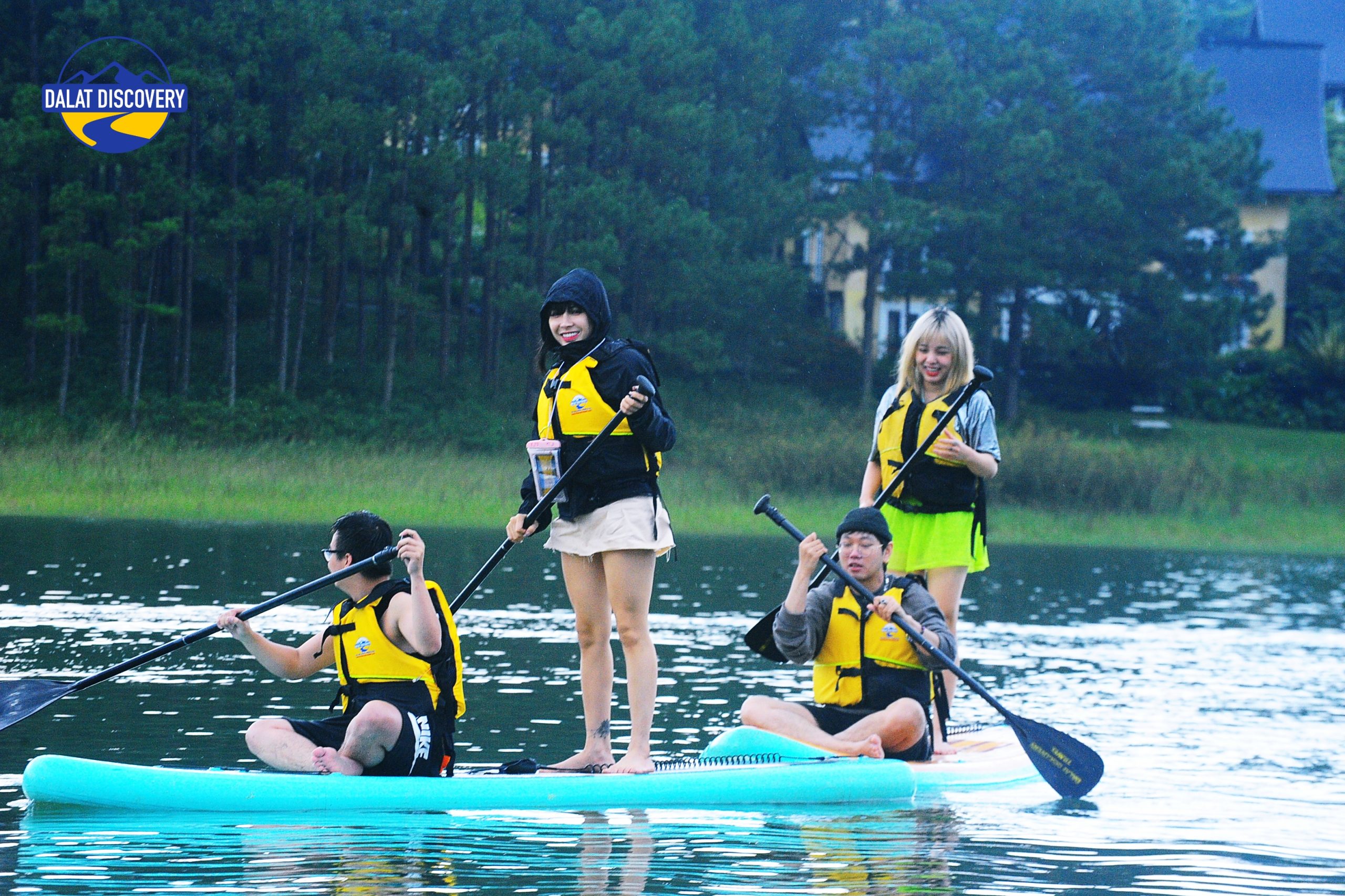 TOUR CHÈO THUYỀN SUP - CẮM TRẠI TẠI HỒ TUYỀN LÂM (2 ngày 1 đêm)