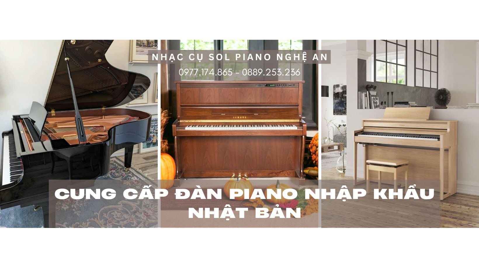 Địa chỉ mua đàn Piano uy tín tại Thành phố Vinh, Nghệ An