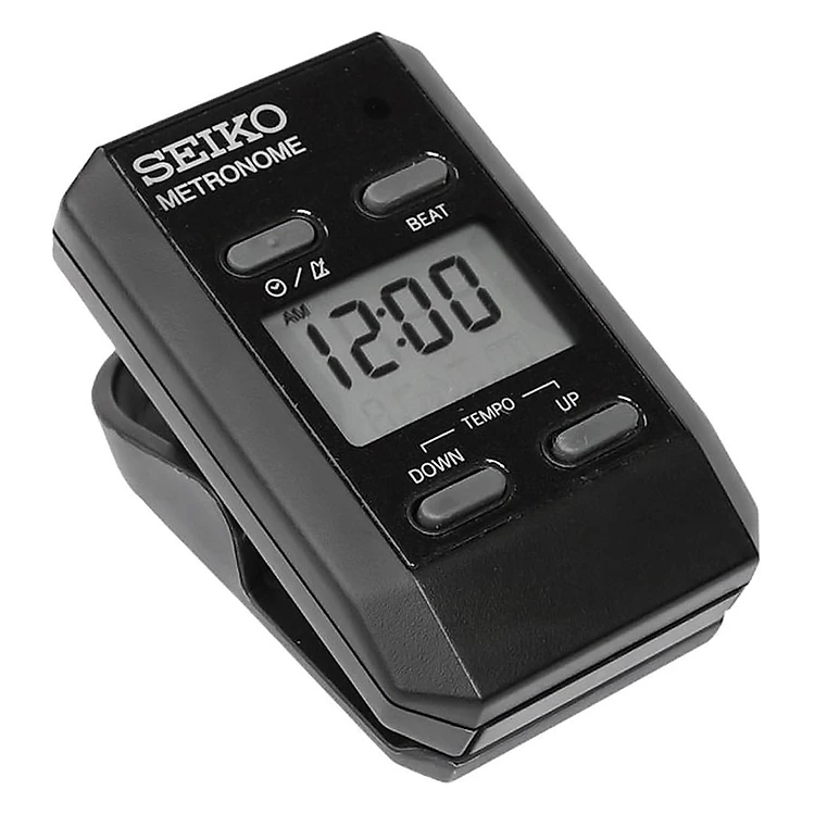 MÁY ĐẬP NHỊP ĐIỆN TỬ SEIKO DM51 BLACK