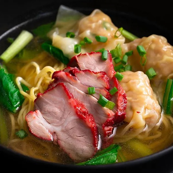 Wonton & BBQ Pork Noodle Soup