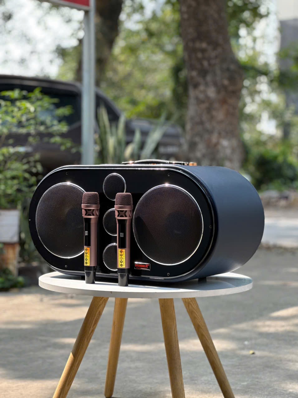 Loa sách tay SB M8 ( 2 bass 25 )