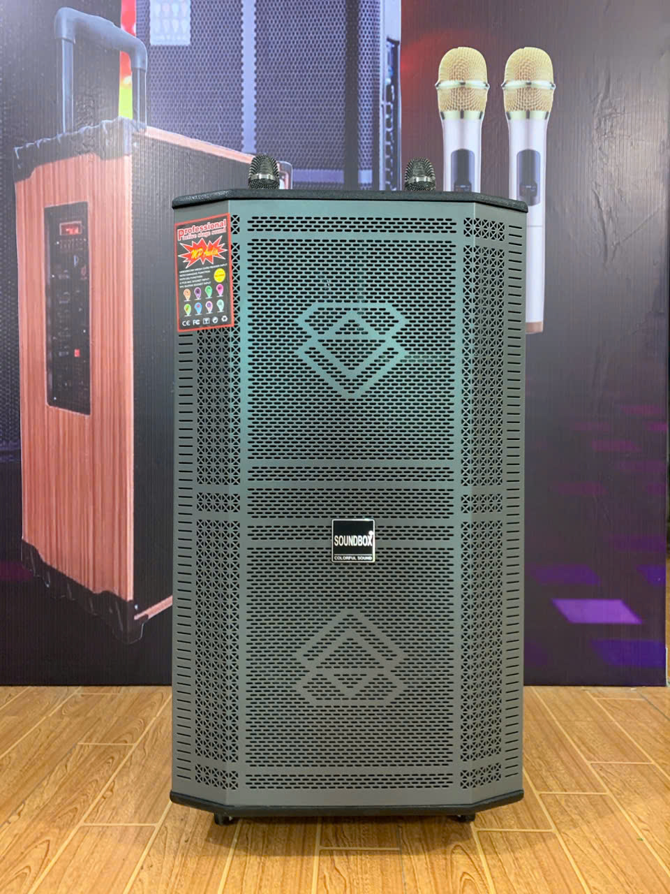 Loa Kéo SoundBox SB1519 ( BASS 40 )