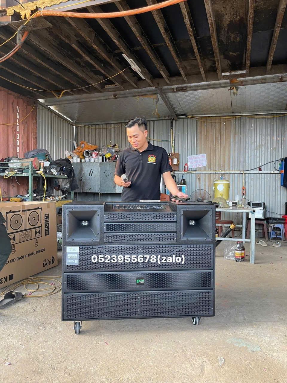 LOA CÔNG SUẤT LỚN KiWi K350 ( 2 BASS 50CM )