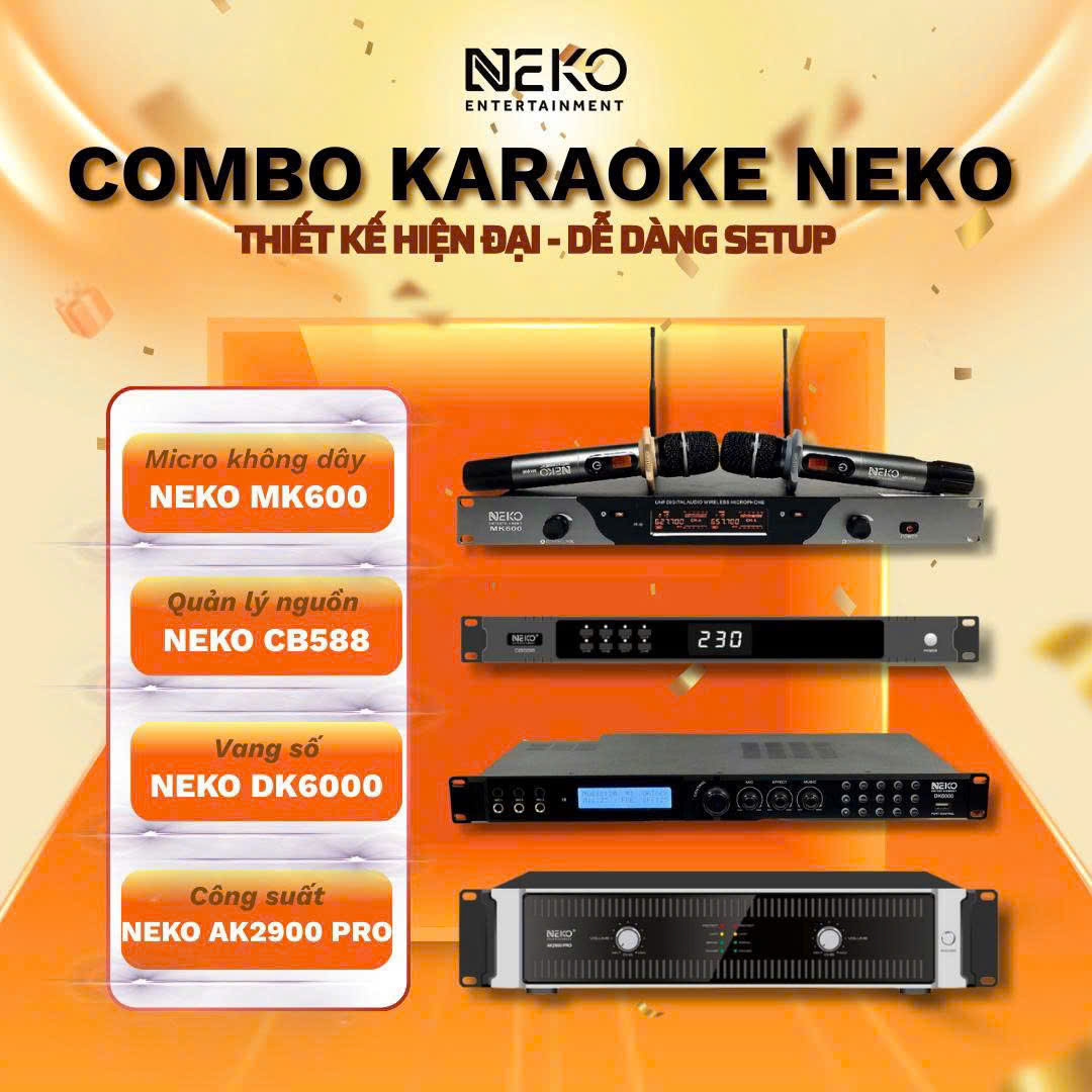 DÀN KARAOKE GIA ĐÌNH NEKO TD 12
