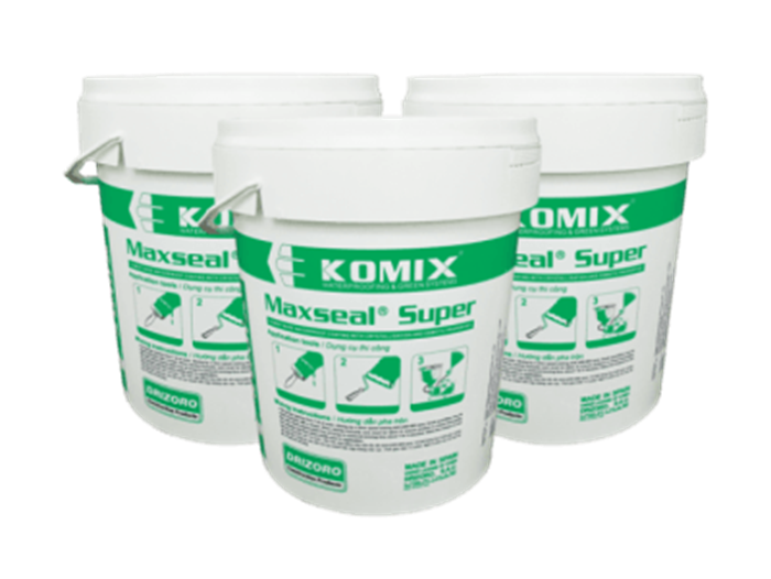 Maxseal Super sẽ mang lại giải pháp chống thấm toàn diện, giúp công trình của bạn bền vững và an toàn hơn trước các yếu tố môi trường. 