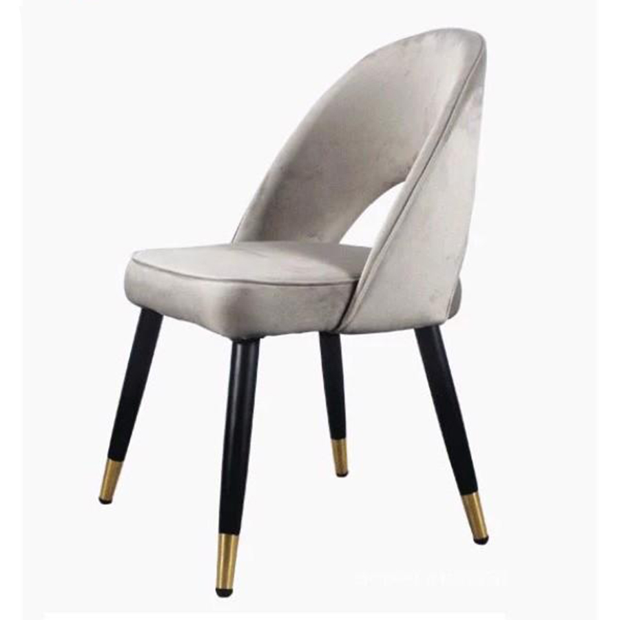Ghế ăn Collins, ghế cafe nệm chân thép sơn tĩnh điện đẹp ở TP. HCM GA-07