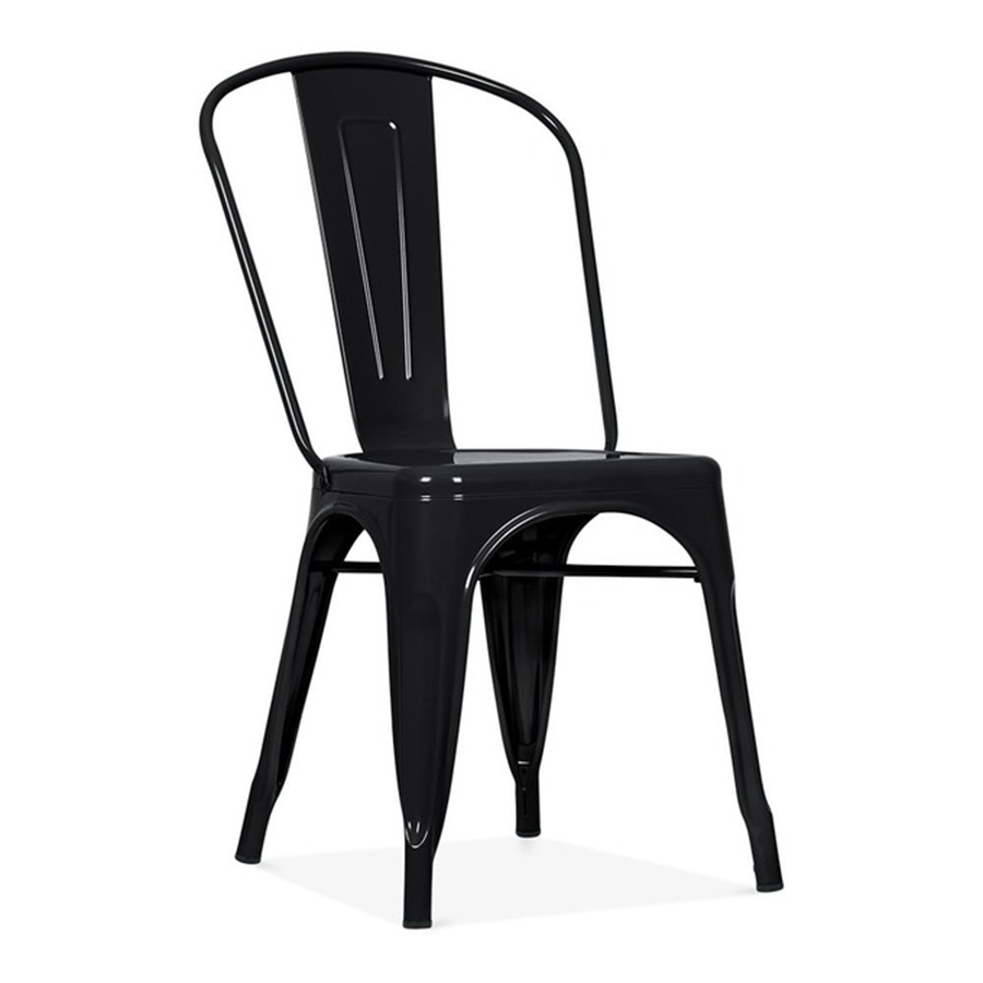 Ghế tolix chữ A nhiều màu cho quán ăn GCF-06
