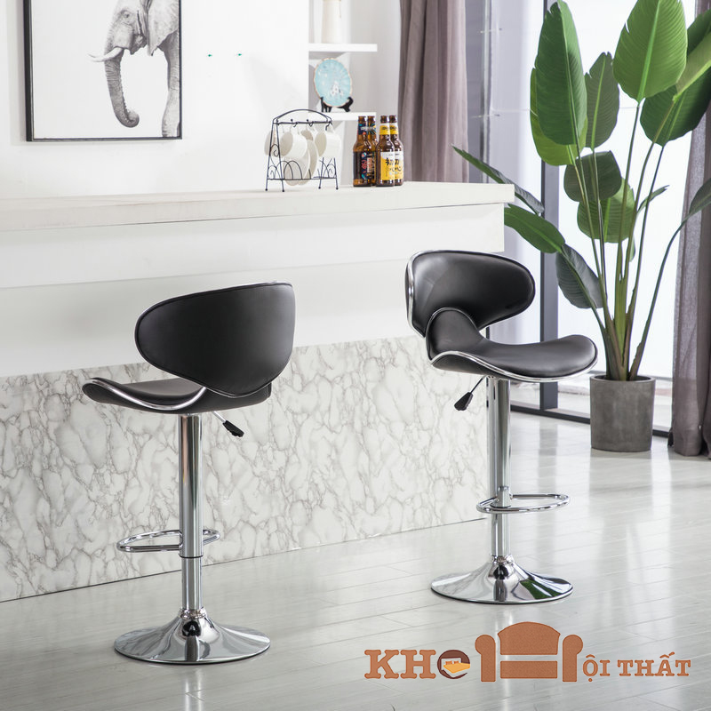 Ghế quầy tính tiền bọc da cao cấp GBB-25