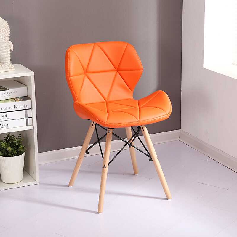 Ghế cafe - Ghế phòng ăn bọc nệm da tam giác GCF-05