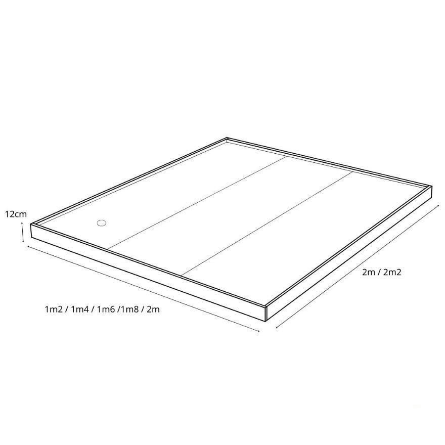 Giường bệt tatami phong cách Nhật Bản GNG-06