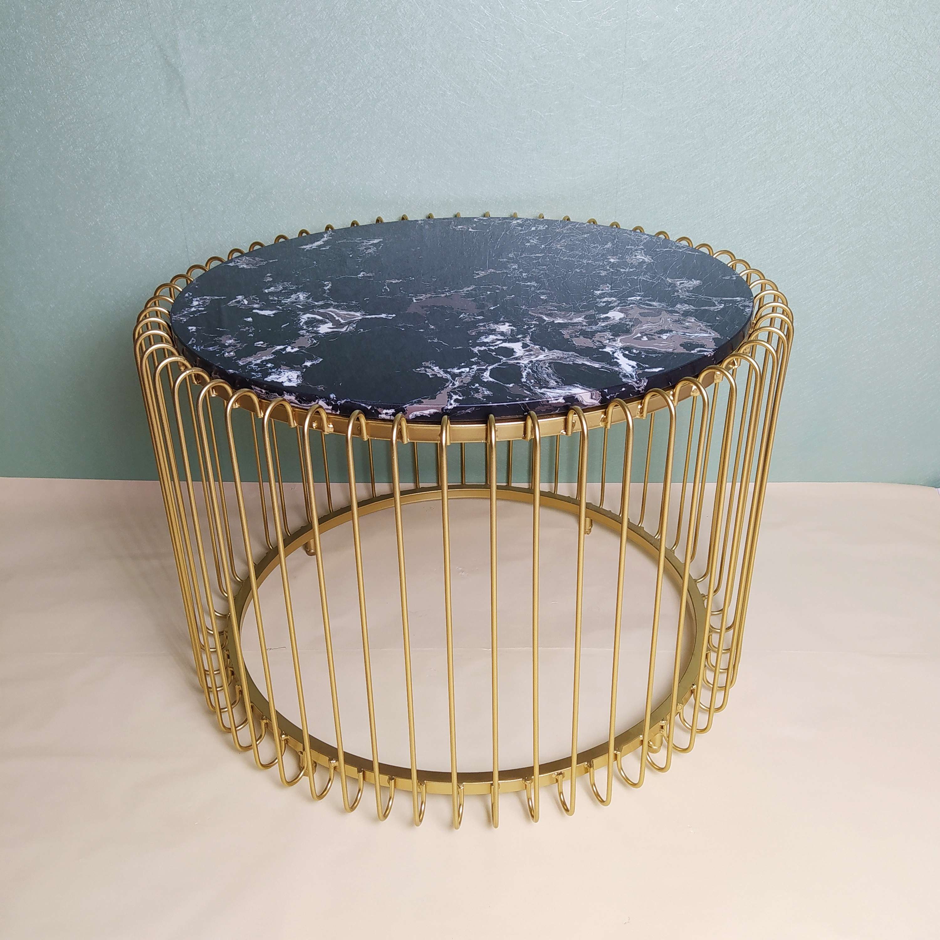 Bàn sofa hình lồng chim mặt đá BTS-20