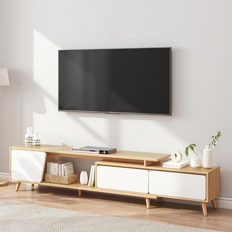 Kệ tivi thông minh kéo dài gỗ công nghiệp kiểu dáng hiện đại KTV-12